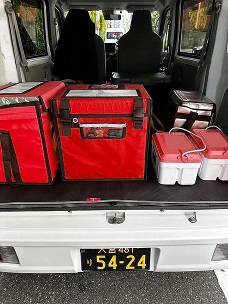 温度管理された搬送車両